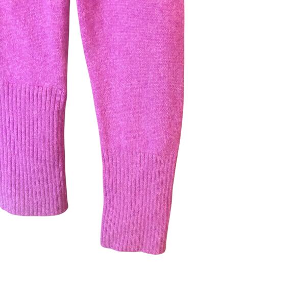 Apt 9 100% Cashmere Purple Long Sleeve Cowl Neck Sweater sz M - Picture 4 of 9